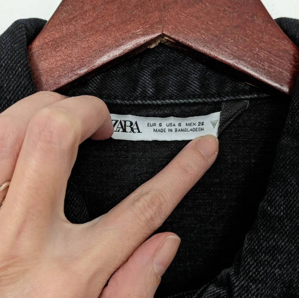 Zara Denim Jumpsuit - Picture 3 of 8